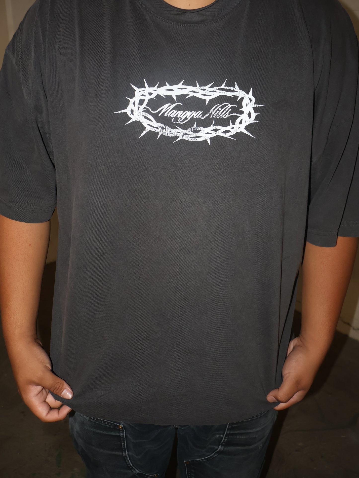 ''BOX CROSS'' Heavyweight Tee