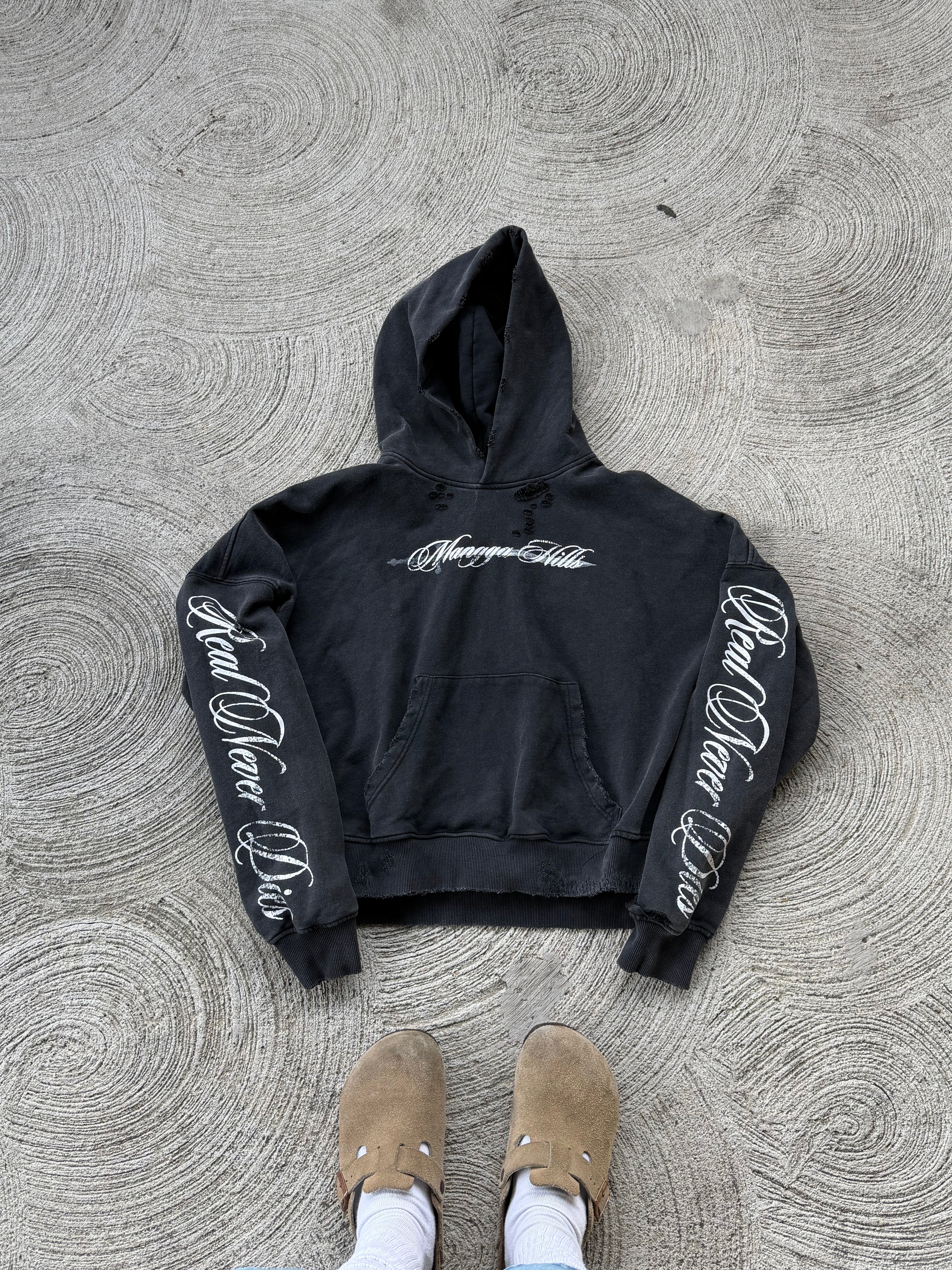 “REAL NEVER DIES” HOODIE