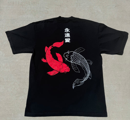 "Always Love Koi" Heavyweight Tee